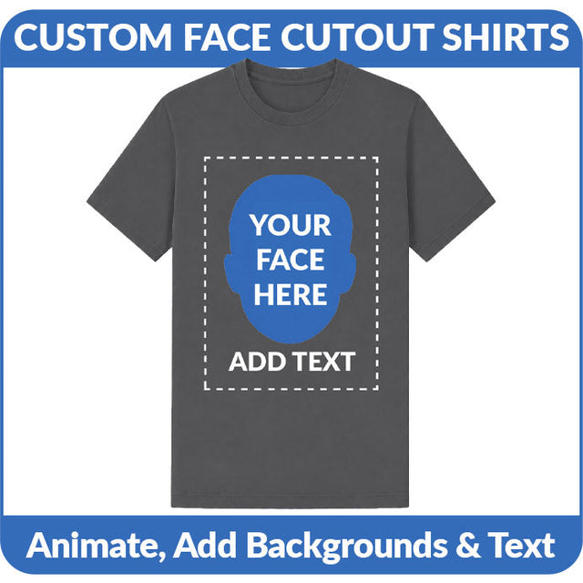 Custom Face Cutout Shirts