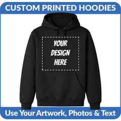 Collection image for: Custom Printed Hoodies - Use Photos, Logo & Text to Design Your Hoodie