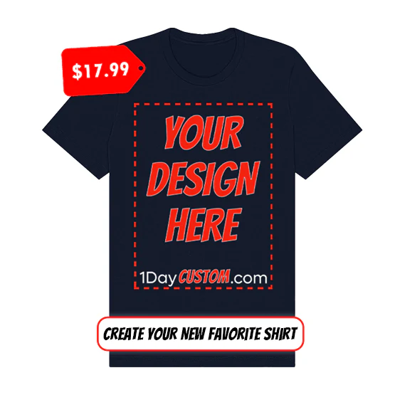 1 Day Custom T Shirts