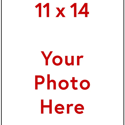 11 x 14 Custom Photo Enlargement - Portrait