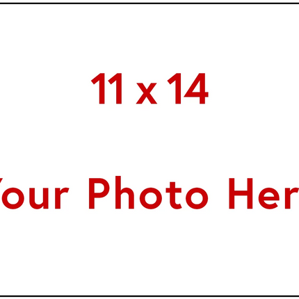 11 x 14 Custom Photo Enlargement - Landscape