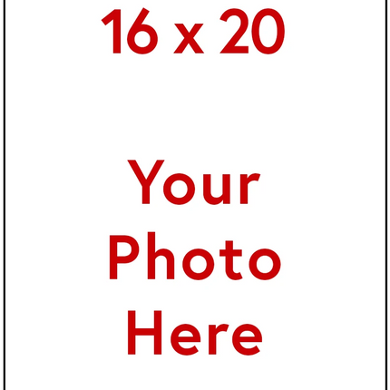 16 x 20 Custom Photo Enlargement - Portrait