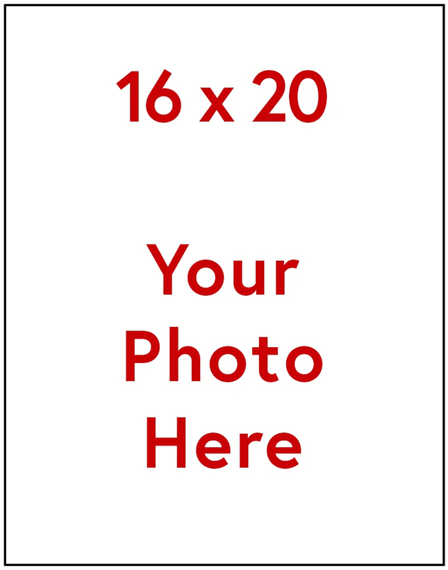 16 x 20 Custom Photo Enlargement - Portrait