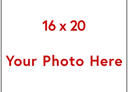 16 x 20 Custom Photo Enlargement - Landscape