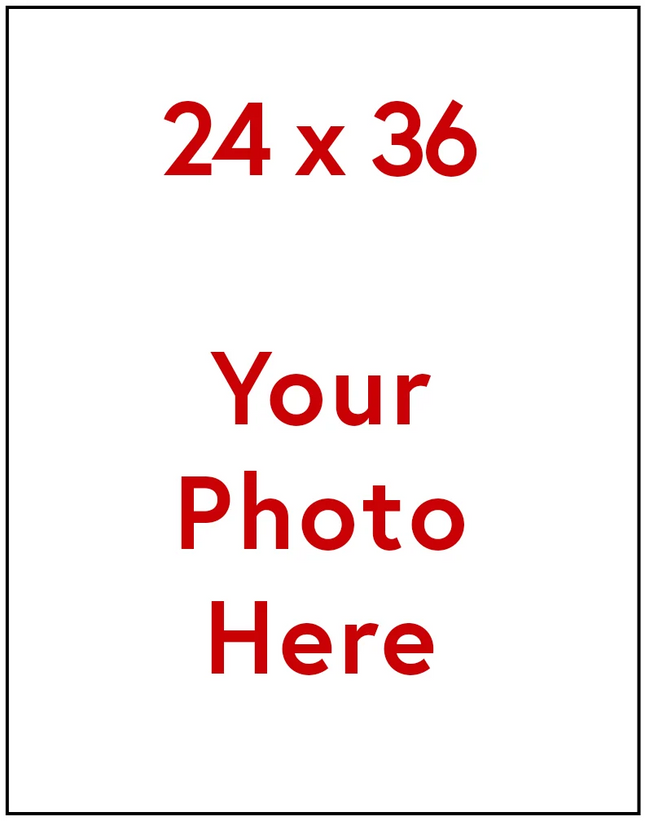24 x 36 Custom Photo Enlargement - Portrait