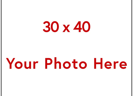 30 x 40 Custom Photo Enlargement - Landscape
