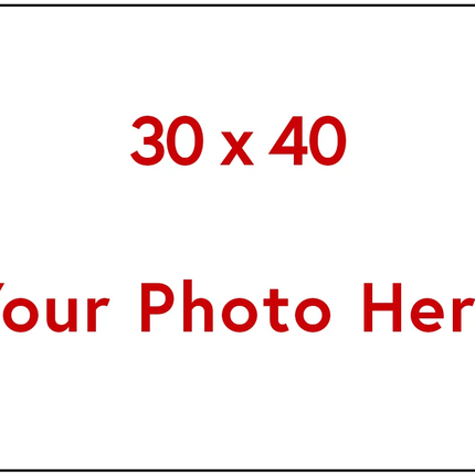30 x 40 Custom Photo Enlargement - Landscape