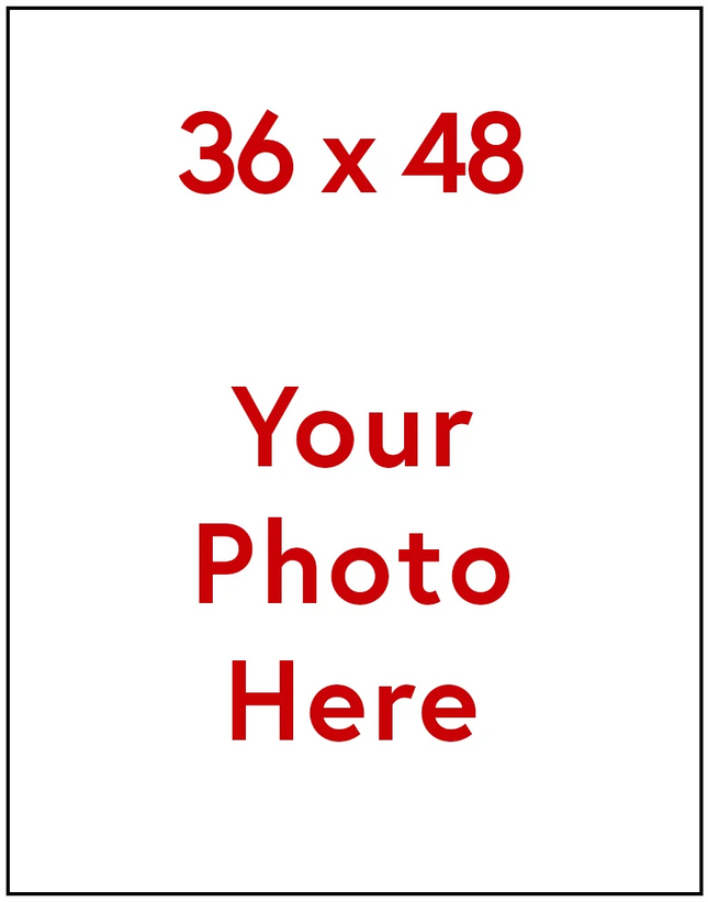 36 x 48 Custom Photo Enlargement - Portrait