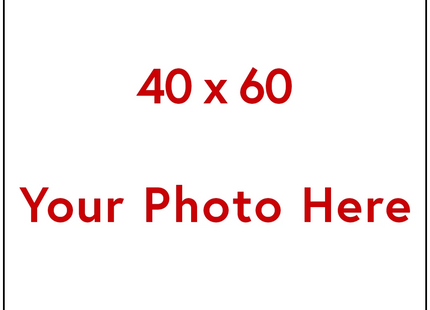 40 x 60 Custom Photo Enlargement - Landscape