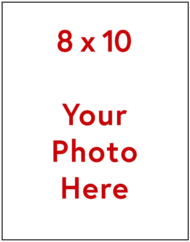8 x 10 Custom Photo Enlargement - Portrait