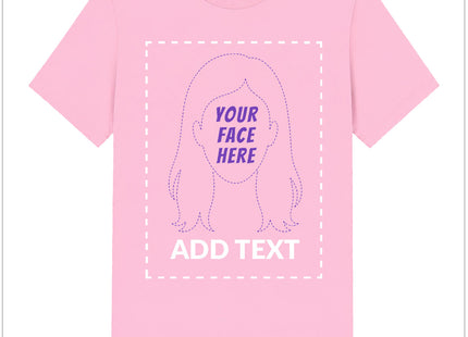 Custom Women's Face Cutout T-Shirt