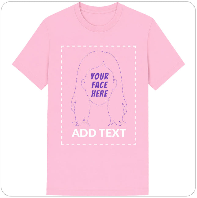 Custom Women's Face Cutout T-Shirt