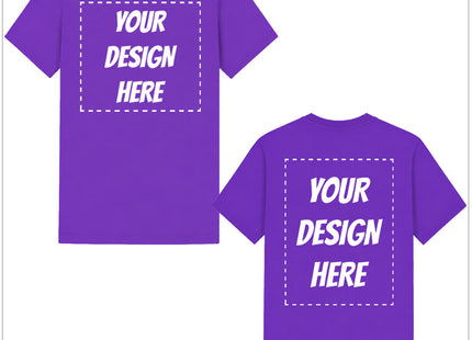 Custom Women's T-Shirt - 2-Sided - Print on Front and Back