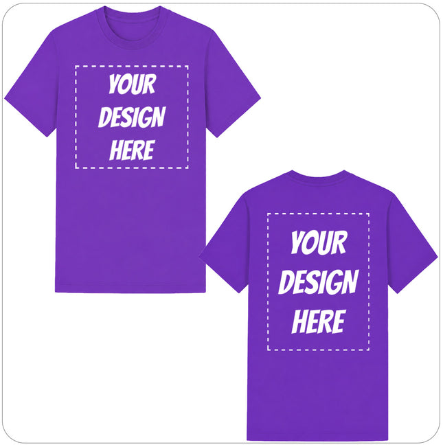 Custom Women's T-Shirt - 2-Sided - Print on Front and Back