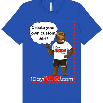 Custom T-Shirt - Cartoon Your Photo
