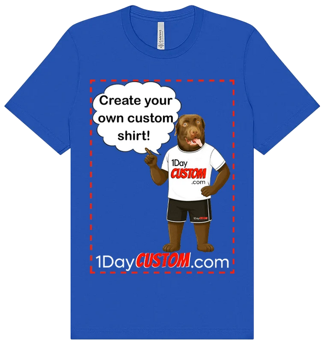 Custom T-Shirt - Cartoon Your Photo