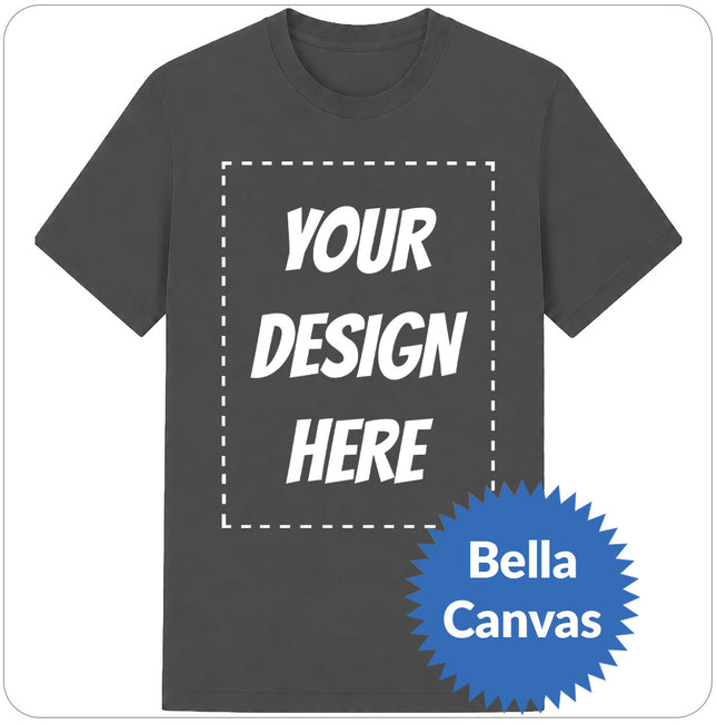 Custom T-Shirt -Use Your Photos, Logo, Design and Text (Premium Bella Canvas Shirt)