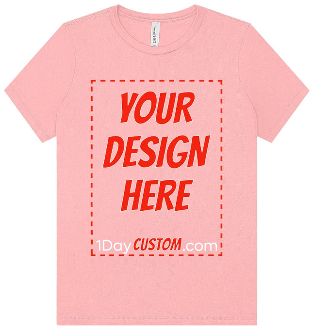 Custom Women's T-Shirt - Use Your Photos, Logo & Text