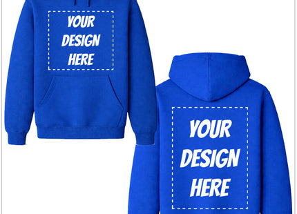 Custom Hoodie - Print on the Front and Back