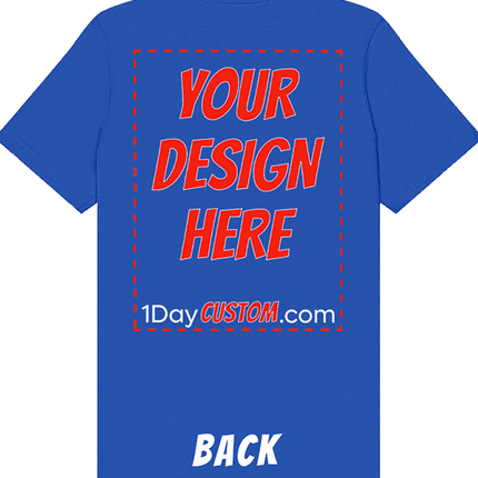 Custom T-Shirt - Print on Front and Back