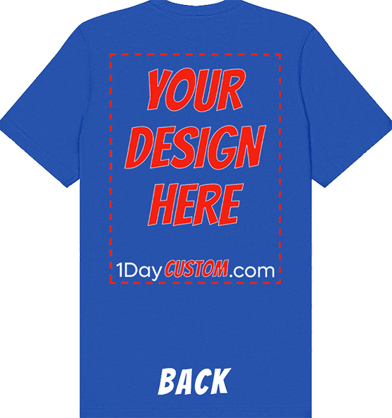 Custom T-Shirt - Print on Front and Back