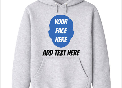 Custom Face Cutout Hoodie - Cartoon or Photo Realistic