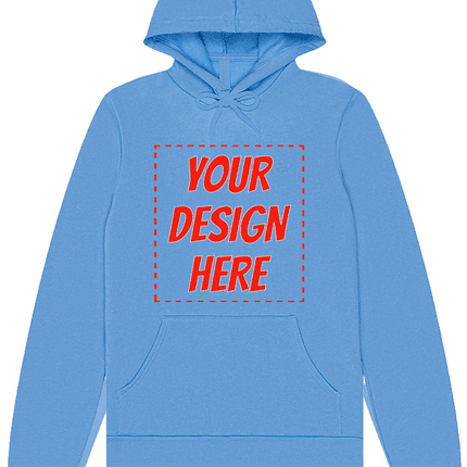 Custom Hoodie - Print on the Front and Back
