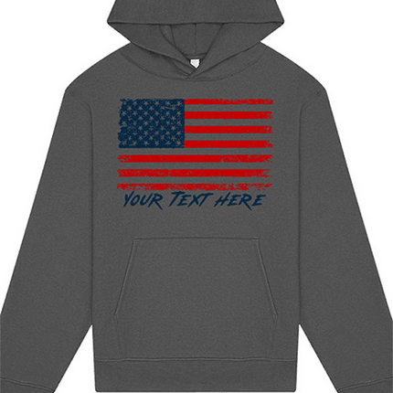 Create your own Custom USA Flag Hoodie
