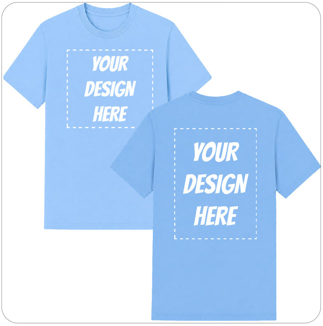 Custom Kids T-Shirt - Double Sided - Print on Front and Back
