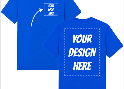 Custom T-Shirt - Print on Left Pocket and Back