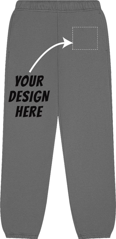 Custom Sweatpants - Left Pocket