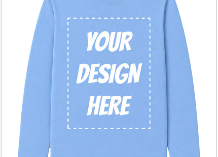 Custom Long Sleeve Shirt - Use Your Photos, Logo, Design and Text