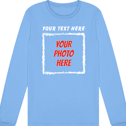 Custom Long Sleeve Shirt - Frame Your Photo