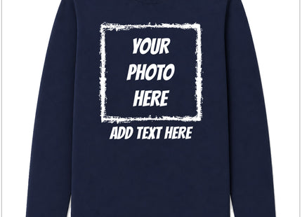 Custom Long Sleeve Shirt - Frame Your Photo