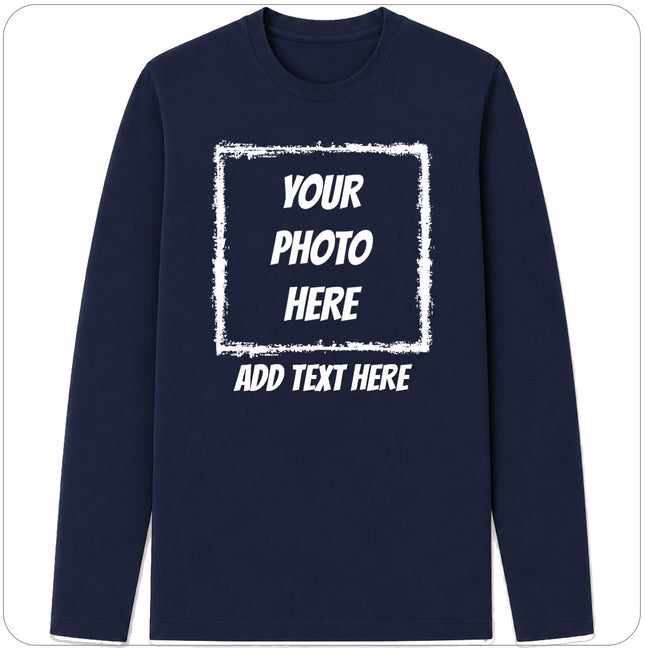 Custom Long Sleeve Shirt - Frame Your Photo