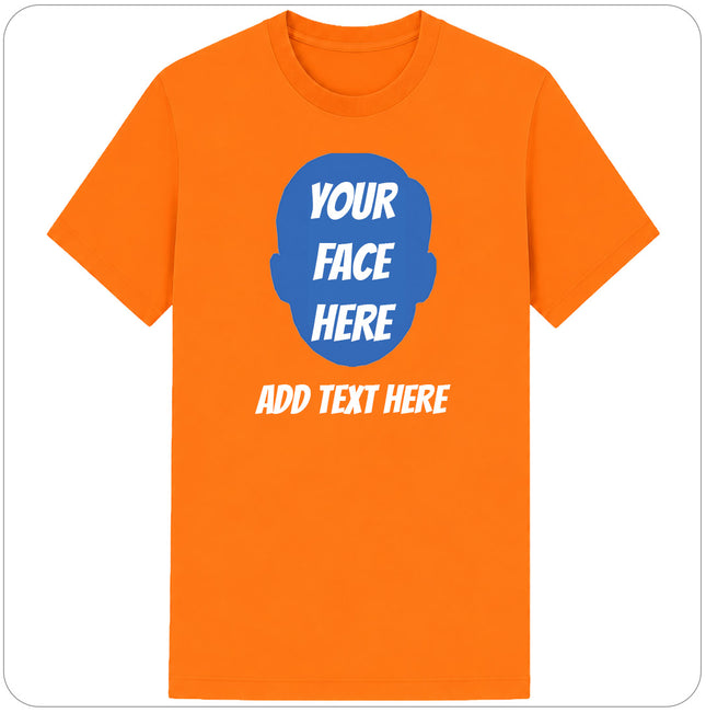 Custom Kids Face Cutout T-Shirt
