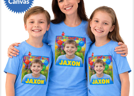 Custom T-Shirt - Create a Birthday/Special Event Shirt (Premium Bella Canvas Shirt)