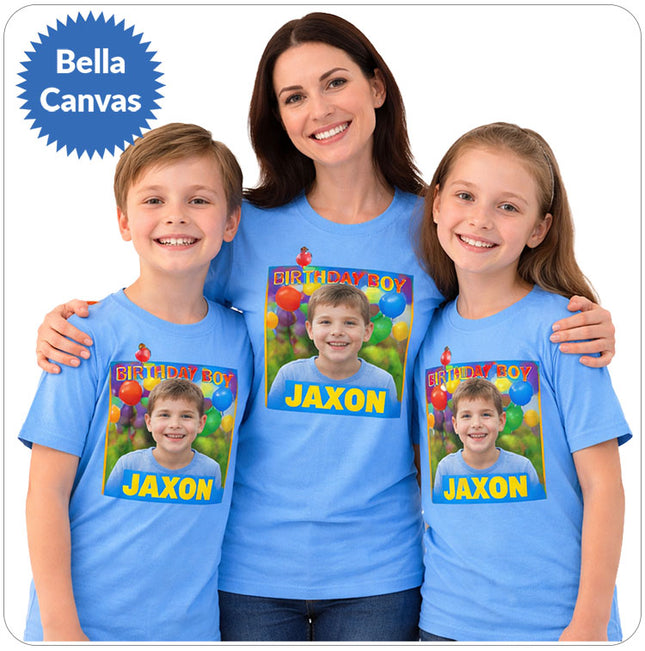 Custom T-Shirt - Create a Birthday/Special Event Shirt (Premium Bella Canvas Shirt)