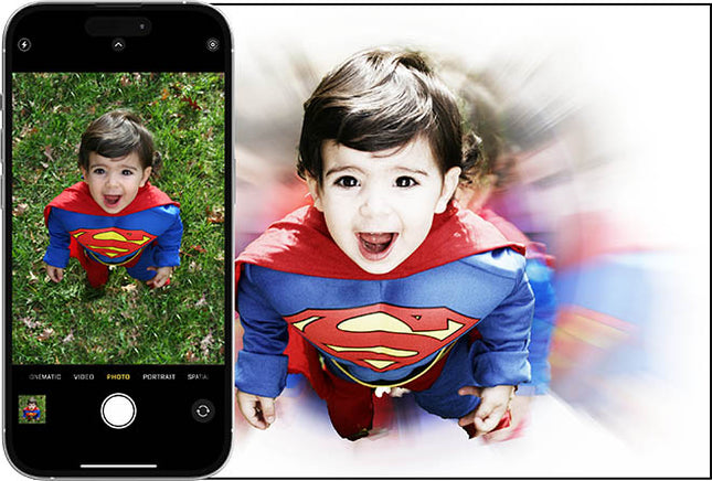 Custom Motion Blur Template Photo Enlargement - Sizes 8"x10" to 40"x60"