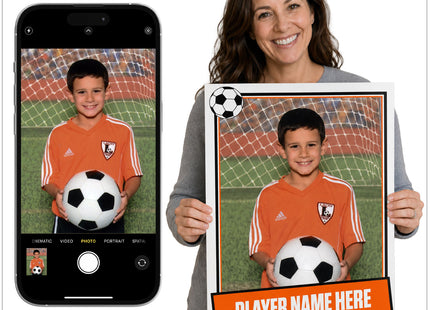 Custom Sports Card Poster
