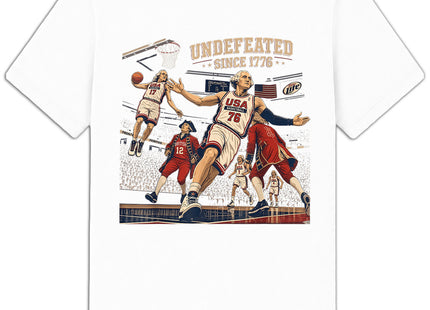 UNDEFEATED SINCE 1776 USA 250 T-SHIRT