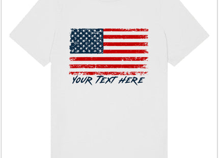 Custom USA Flag T-Shirt