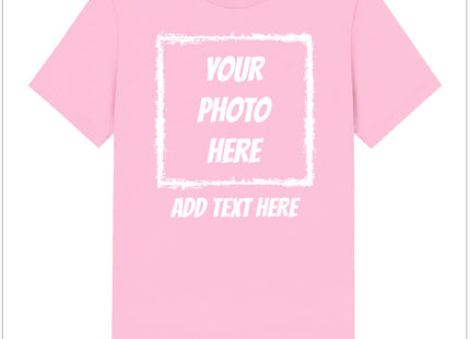 Custom Women's Cartoon Your Face T-Shirt - With Frame Options