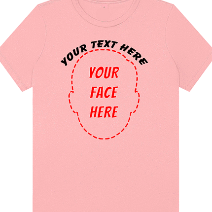 Custom Women's Face Cutout T-Shirt