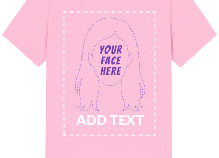 Custom Women's Face Cutout T-Shirt